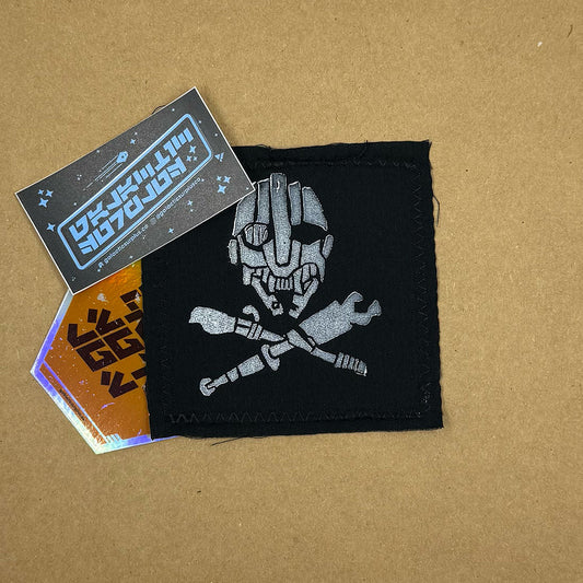 Skeleton Crew Inspired 4" Fabric Patch