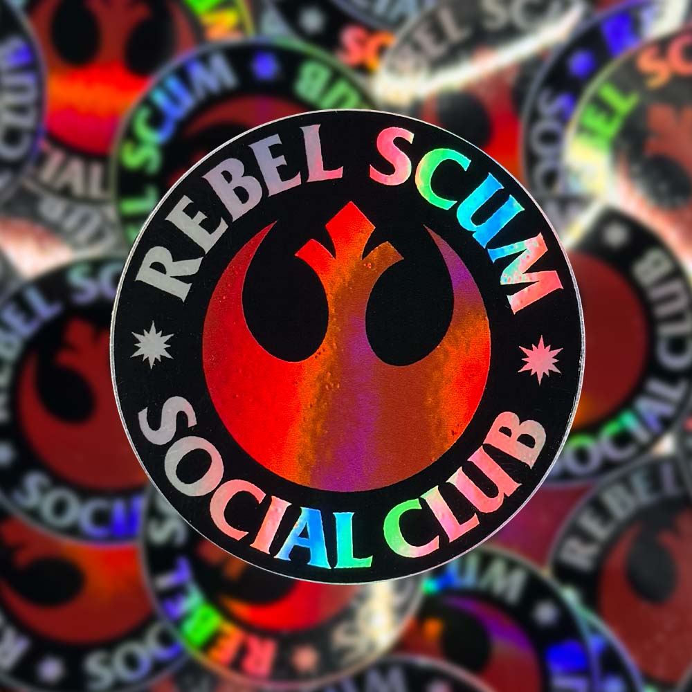 RSSC Rebel Holo Sticker