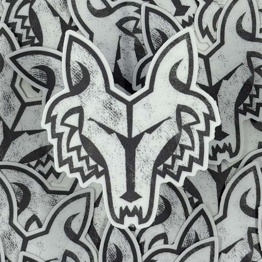 Wolfpack Crest Sticker – 3" Matte Vinyl