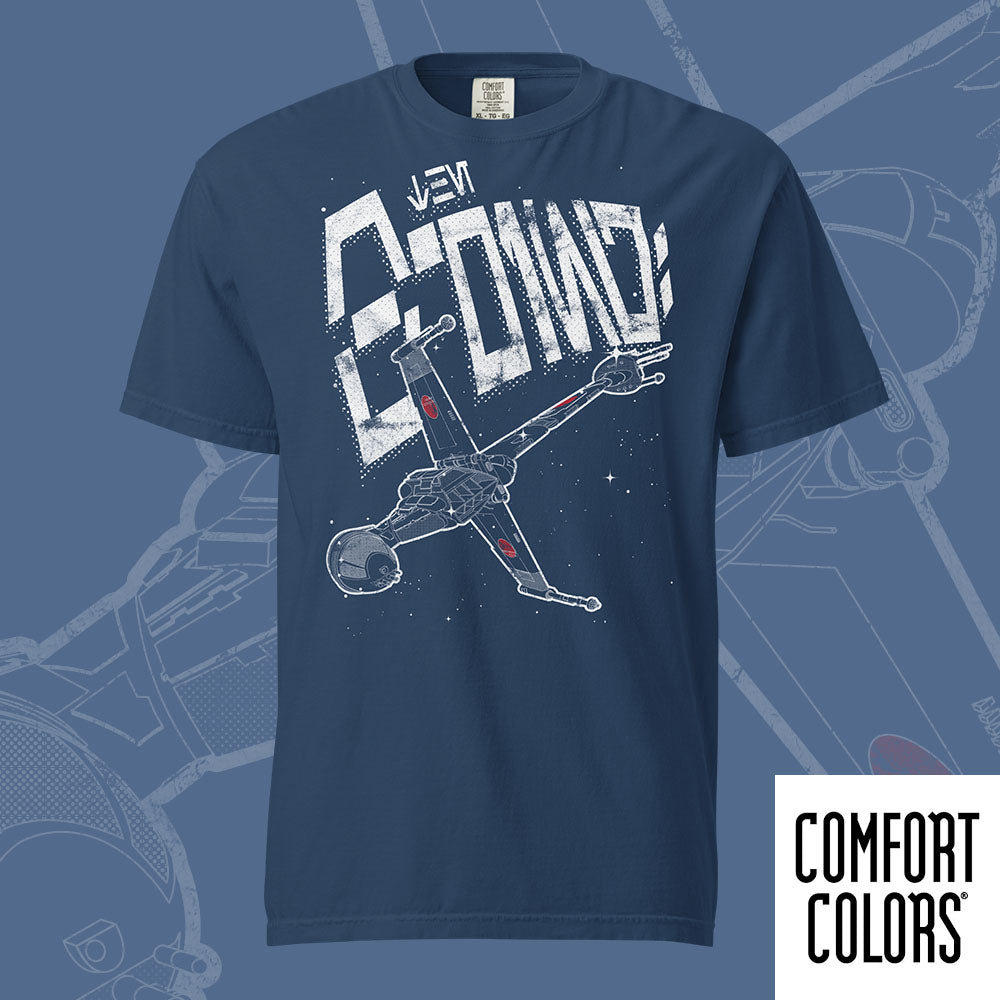 The B-wing - Unisex garment-dyed heavyweight t-shirt