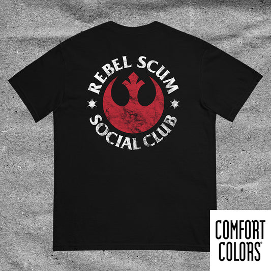 RSSC Circle Logo - Men’s garment-dyed heavyweight t-shirt