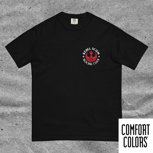 RSSC Circle Logo - Men’s garment-dyed heavyweight t-shirt