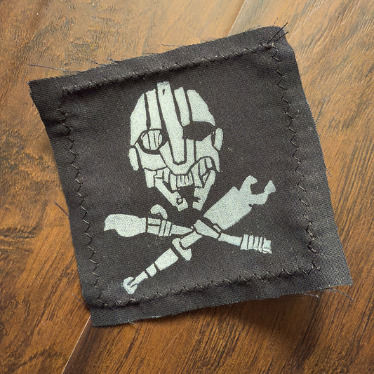 Skeleton Crew Inspired 4" Fabric Patch