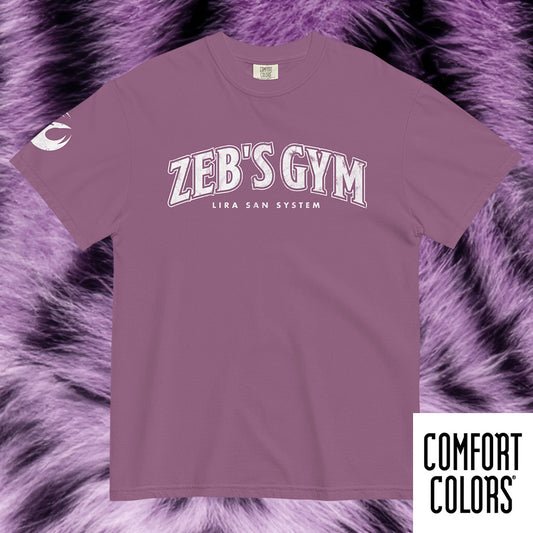 Zeb's Gym - Unisex garment-dyed heavyweight t-shirt