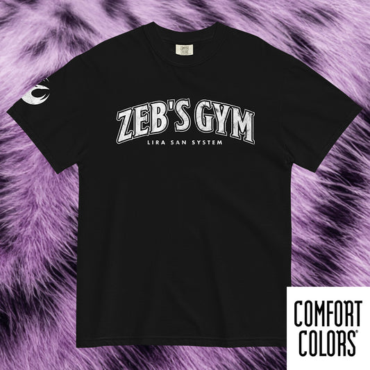 Zeb's Gym - Unisex garment-dyed heavyweight t-shirt