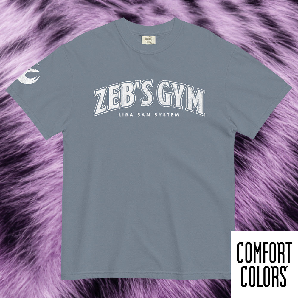 Zeb's Gym - Unisex garment-dyed heavyweight t-shirt