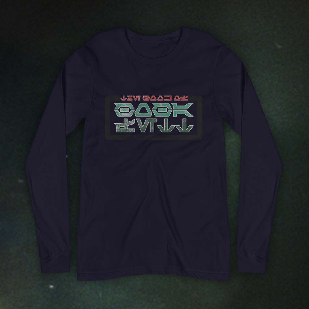 Aurebesh BoBF Unisex Long Sleeve