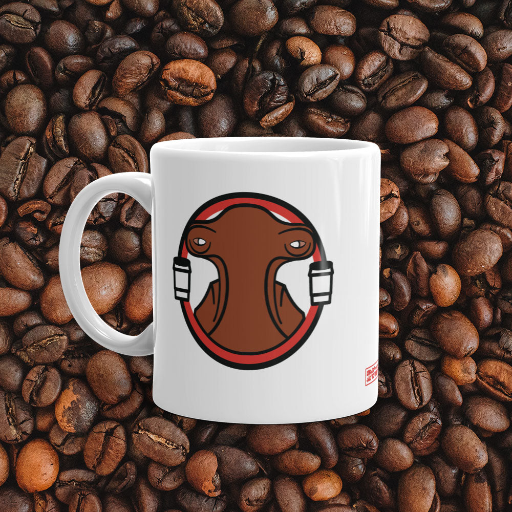 Hammerhead Caf - White glossy mug